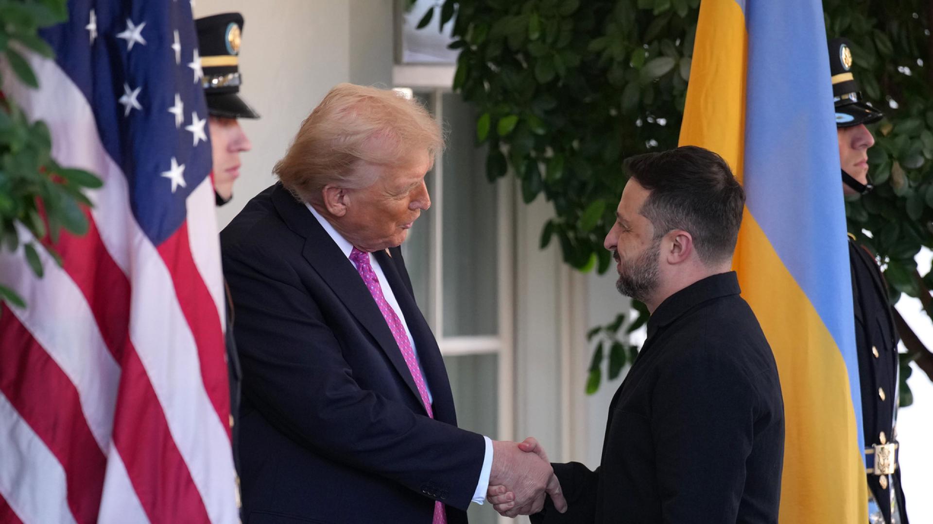 На 17 октомври президентът Доналд Тръмп се срещна с украинския