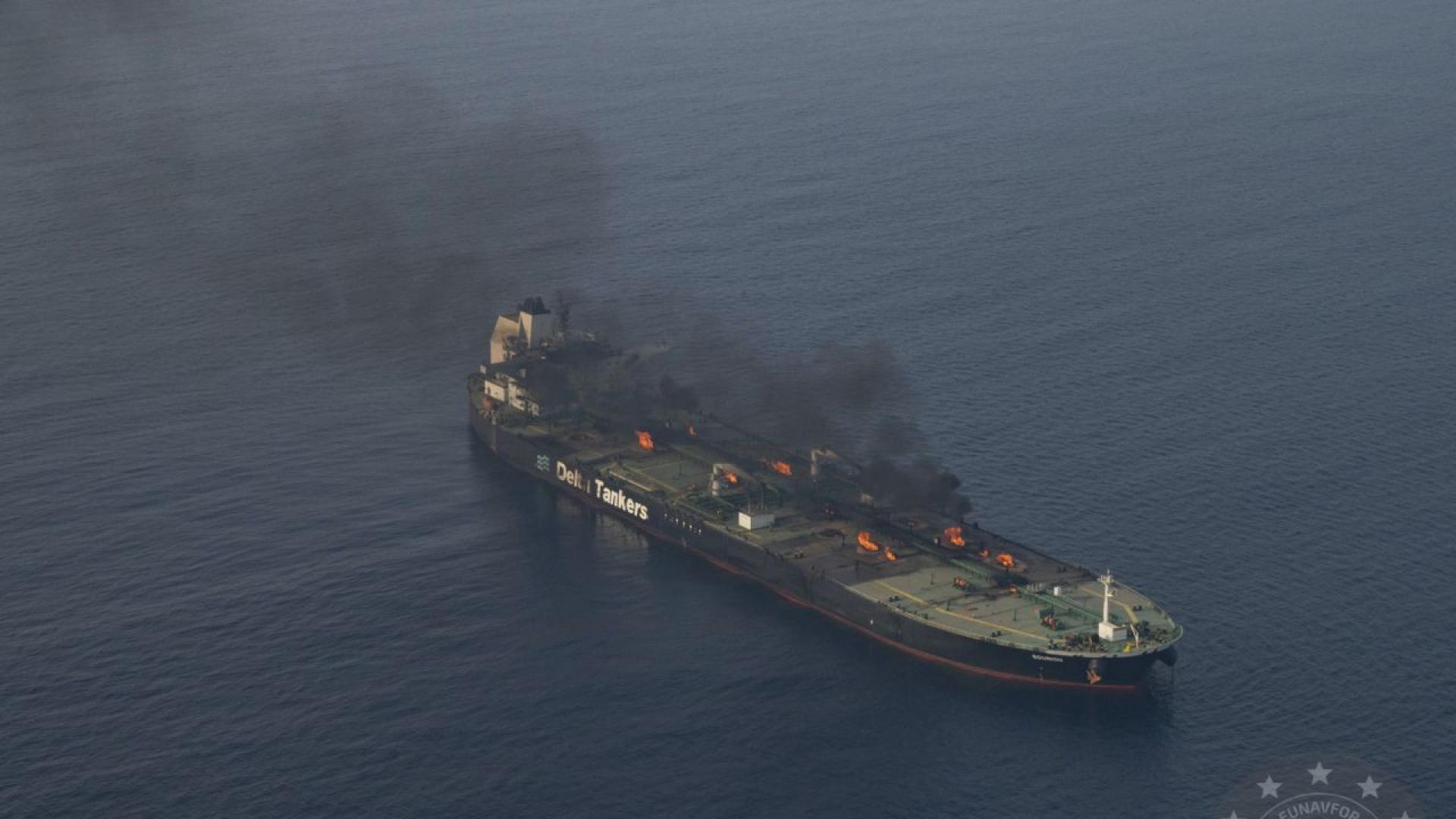 Танкерът натоварен с втечнен природен газ Ем Ви Фалкон MV