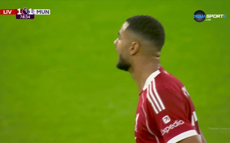 Гакпо възстанови равенството за Ливърпул срещу Манчестър Юнайтед