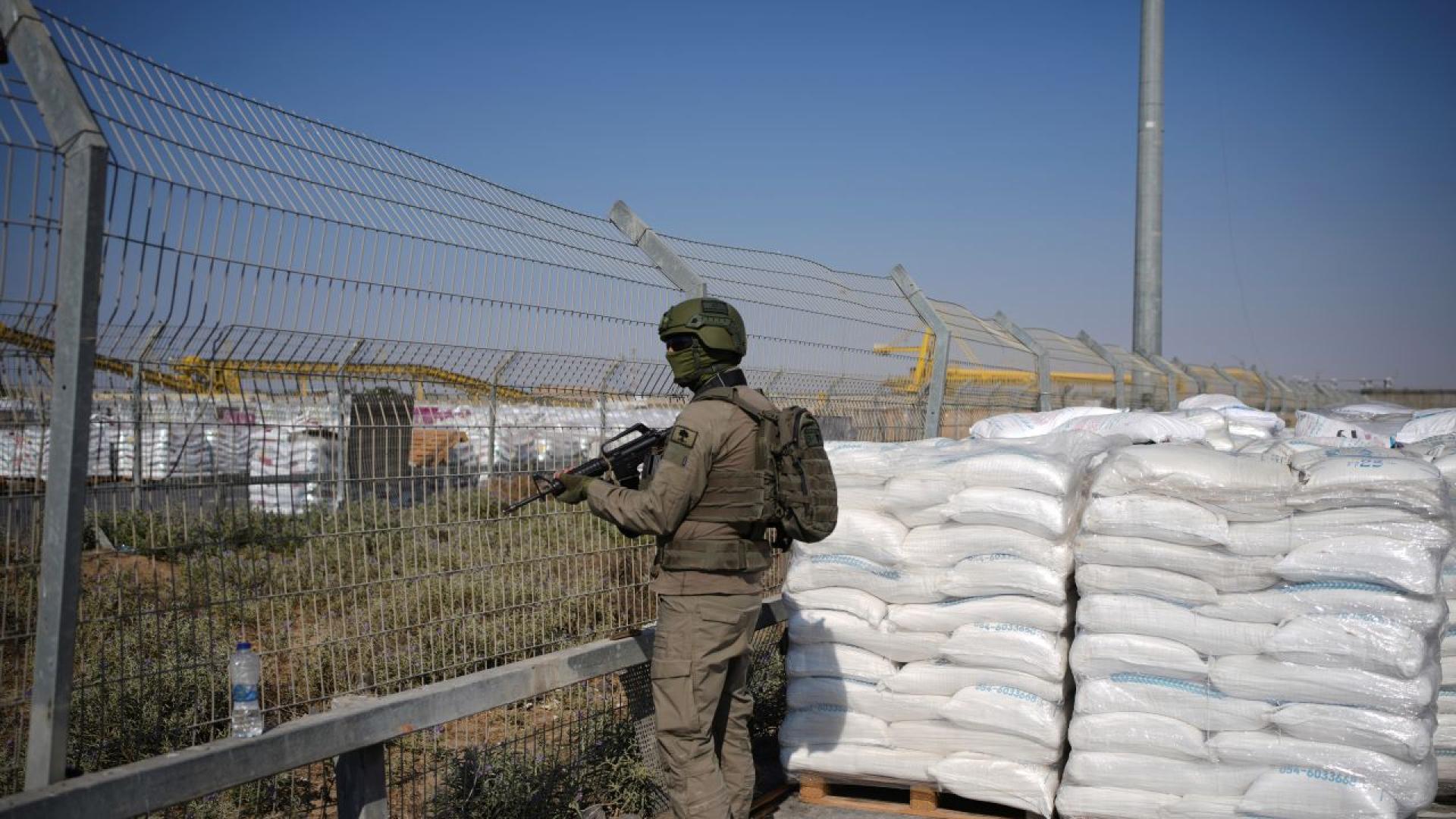 Контролният пункт между Израел и ивицата Газа Керем Шалом беше