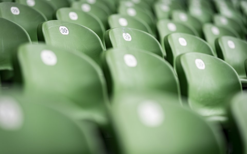 Доиграха прекратения мач Лиеж - Антверп пред празни трибуни