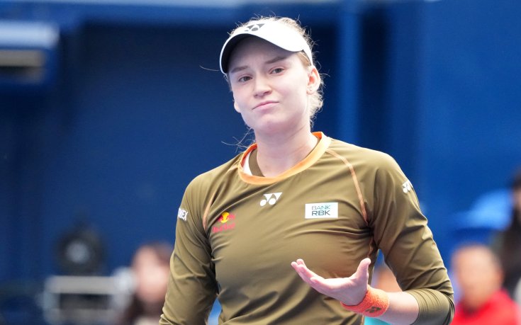 Победната серия на Рибакина беше пренесена и в Токио