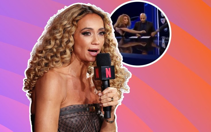 Гаф в ефир! Роклята на Кейт Скот се скъса по време на ШЛ (видео)