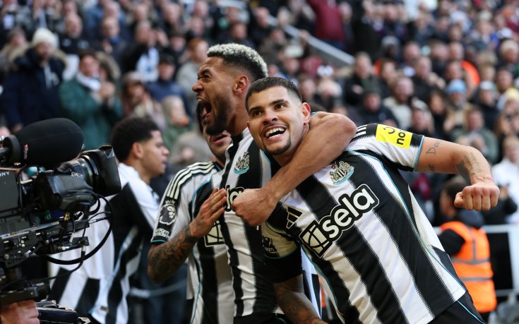 С гол в края Нюкасъл измъкна победата срещу Фулъм