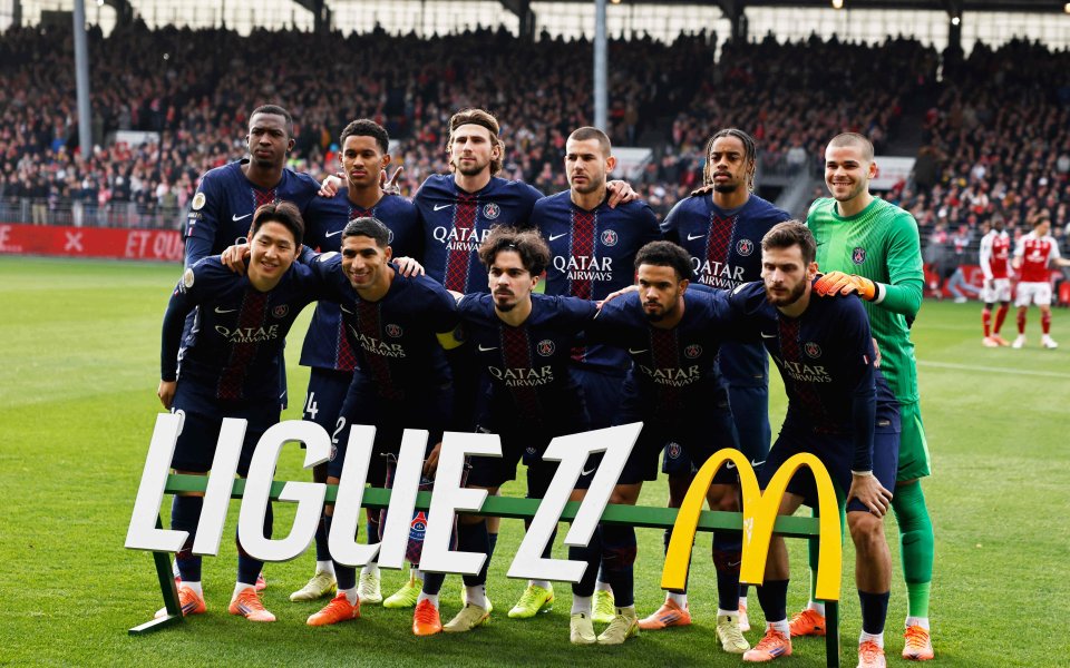 Брест - Пари Сен Жермен 0:3 / Лига 1, девети кръг, 25.10.2025 г.