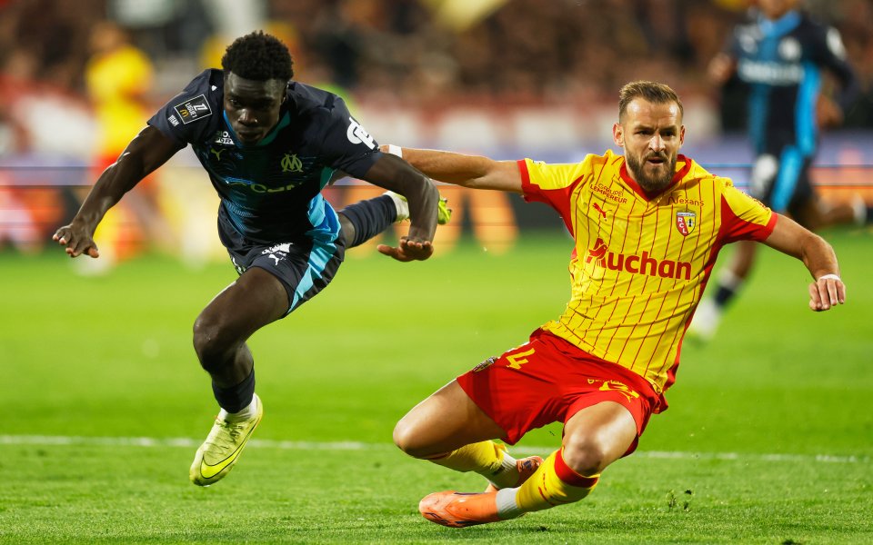 Ланс - Олимпик Марсилия 2:1 / Лига 1, девети кръг, 25.10.2025 г.