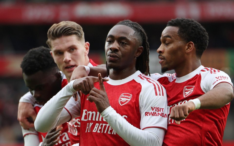 Бившата звезда на Кристъл Палас донесе ценна победа на Арсенал в битката за титлата