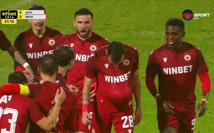 Йоанис Питас с втори гол в мача срещу Берое