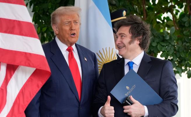 Тръмп за победата на Милей на изборите в Аржентина: Той получи голяма помощ от САЩ Тръмп за победата на Милей на изборите в Аржентина: Той получи голяма помощ от САЩ