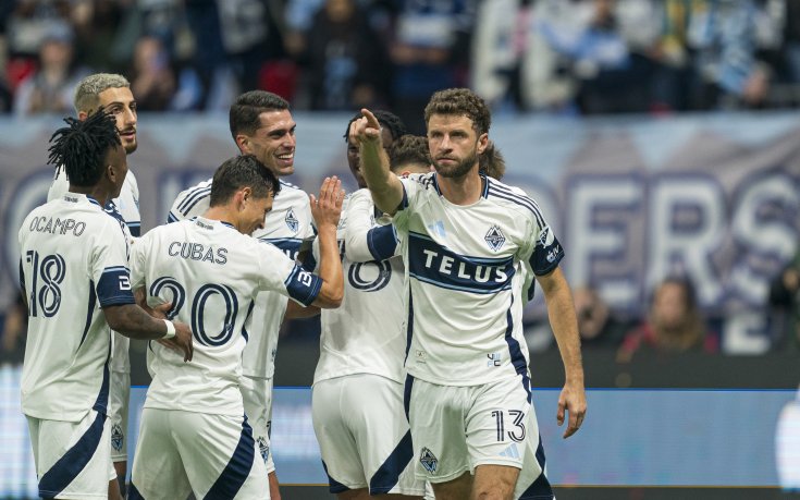 Томас Мюлер с първи гол в плейофите на МЛС при победа на Ванкувър (видео)