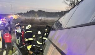 Ужасна трагедия с автобус край Симеоновград бе избегната по чудо