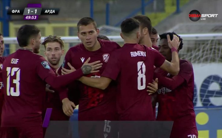 Мирослав Маринов изравни за Фратрия