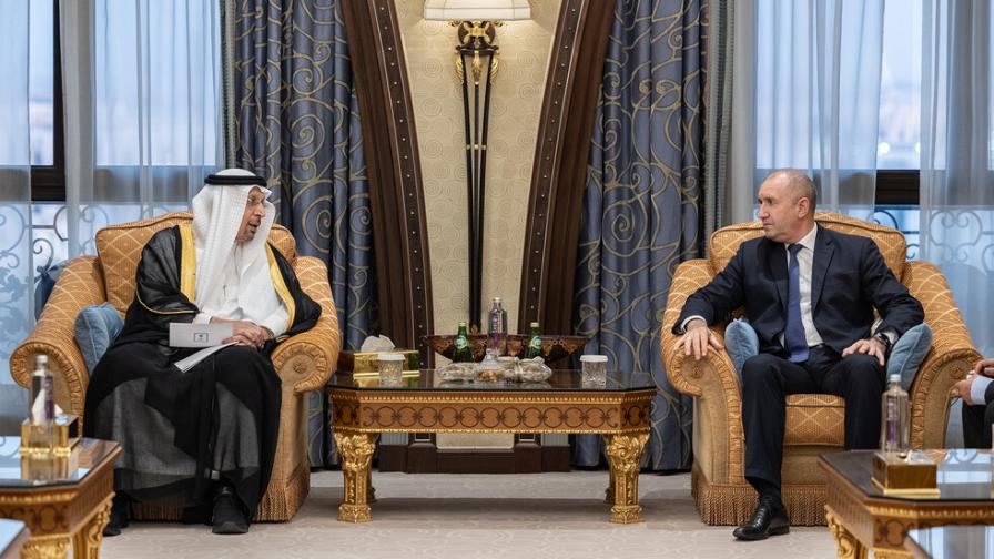 Радев: Институциите на България и Саудитска Арабия следва да насърчат контактите между бизнеса от двете държави