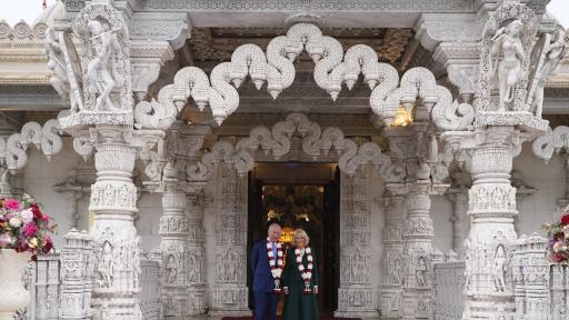 Индия в сърцето на Лондон - Чарлз и Камила с пъстро кралско посещение