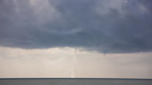 Три торнада едновременно в Черно море