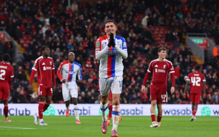 Кристъл Палас разби резервния състав на Ливърпул в Карабао Къп