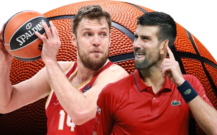 Новак Джокович аплодира Везенков и Олимпиакос