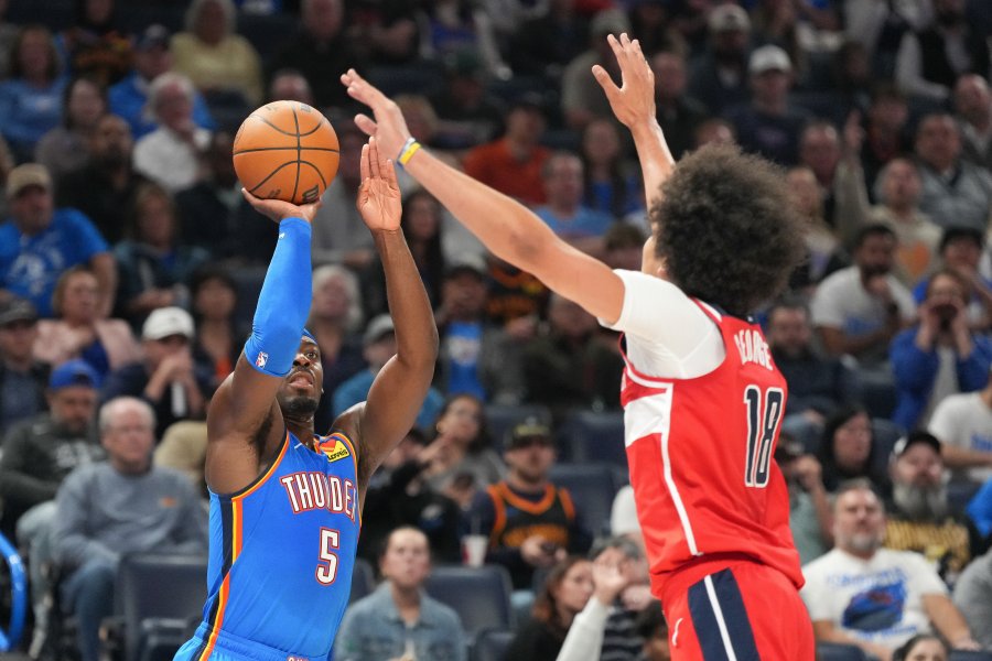 Оклахома Сити Тъндър Вашингтон Уизардс1