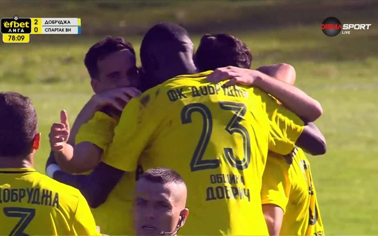 Добруджа удвои резултата срещу Спартак Варна