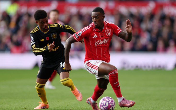 Нотингам Форест спря устрема на Манчестър Юнайтед