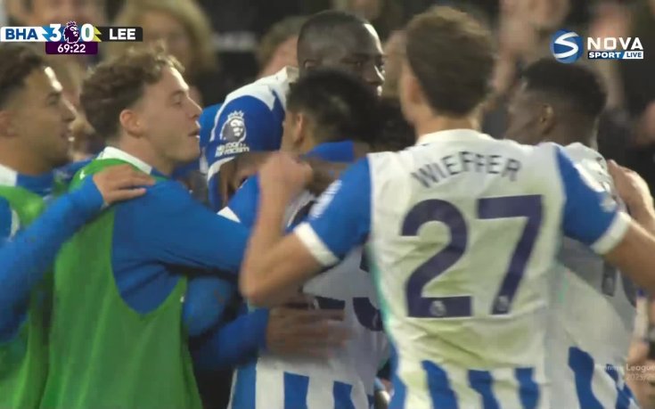 Брайтън & Хоув Албиън - Лийдс Юнайтед 3:0 /репортаж/