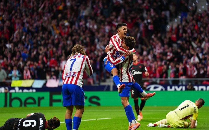 Атлетико Мадрид се наложи категорично над Севиля