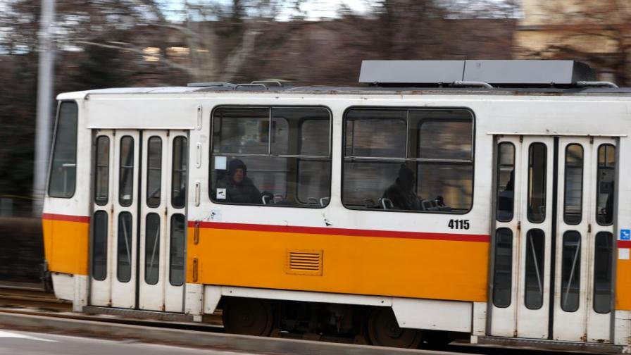 Внимание! Пет трамвайни линии в София с променени маршрути заради ремонт