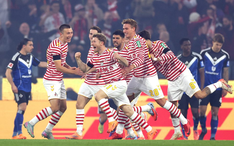 Кьолн - Хамбургер ШФ 4:1 / Първа Бундеслига, девети кръг, 02.11.2025 г.