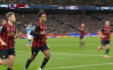 Манчестър Сити - Борнемут 2:1 /първо полувреме/