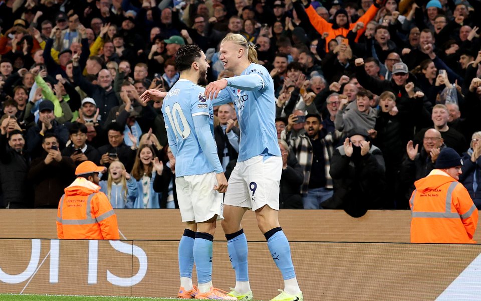 Халанд няма спиране - Манчестър Сити окупира второто място след успех над Борнемут