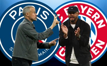 ПСЖ и Байерн кръстосват шпаги в мегасблъсък