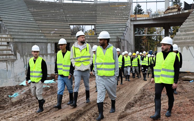 В ЦСКА сложиха каски и ботуши преди дербито с Левски