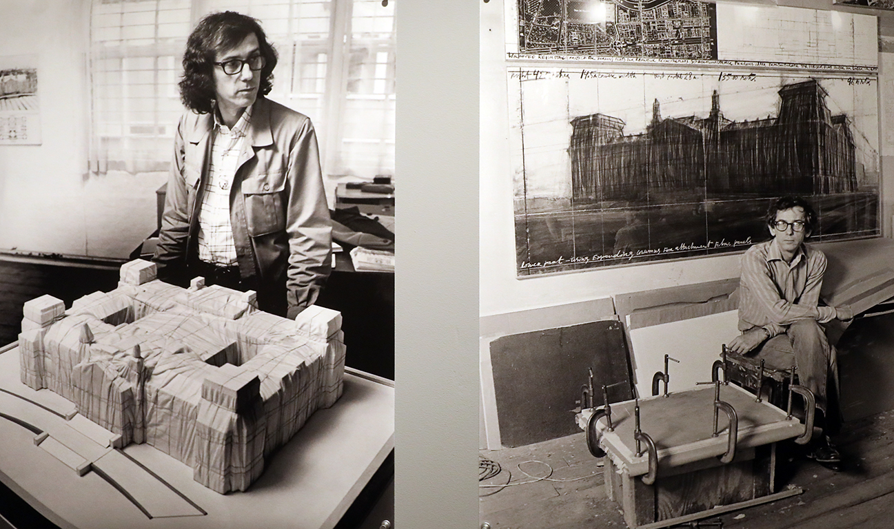 <p>Кристо и Жан-Клод Опакованият Райхстаг</p>