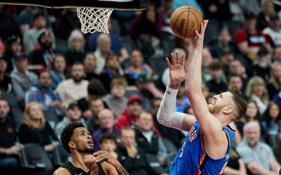 Портланд Трейл Блейзърс Оклахома Сити Тъндър1