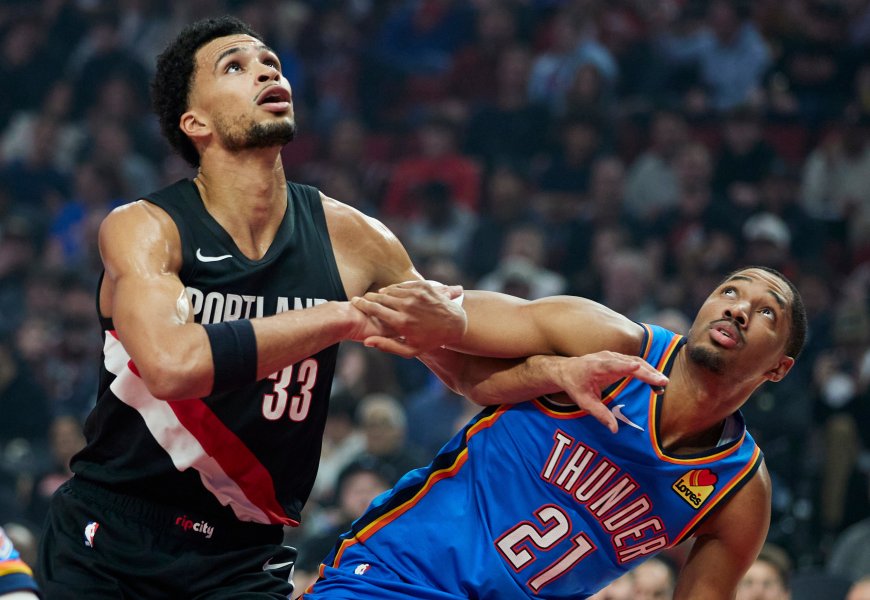 Портланд Трейл Блейзърс Оклахома Сити Тъндър1