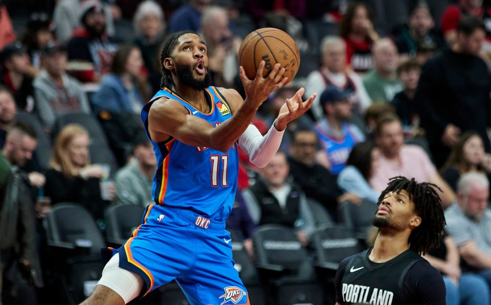 Портланд Трейл Блейзърс Оклахома Сити Тъндър1