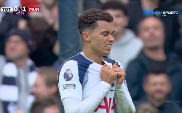 Засада спря Тотнъм да изравни срещу Манчестър Юнайтед (видео)