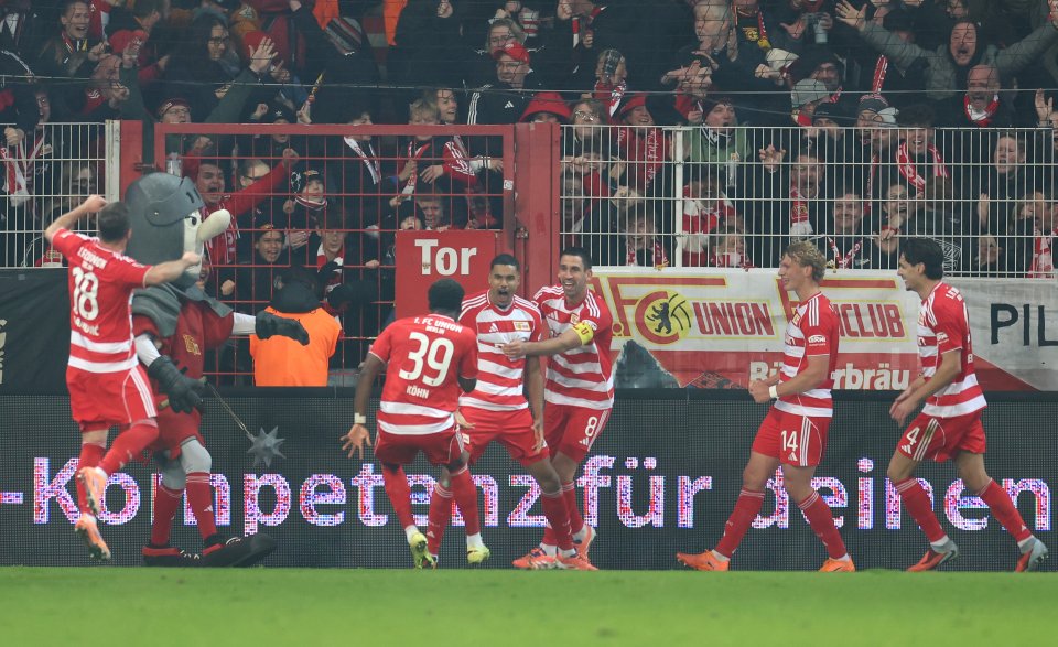 Унион Берлин Байерн Мюнхен1