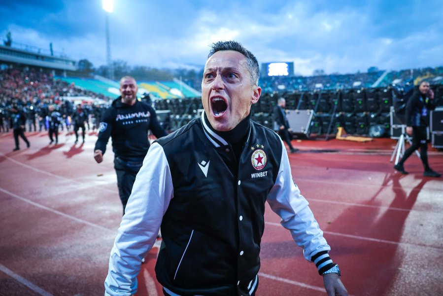 Радостта на ЦСКА след победата над Левски1