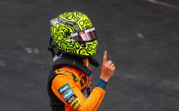 Страхотен Ландо Норис ще стартира първи на 