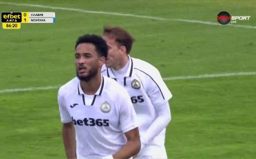 Славия се върна в мача с красиво попадение