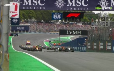 Начало на Гран При на Бразилия - Бортолето отпадна още на старта