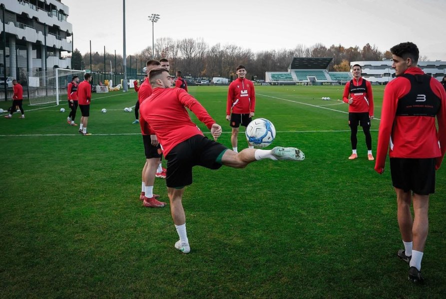 Тренировка на младежкия национален отбор по футбол1