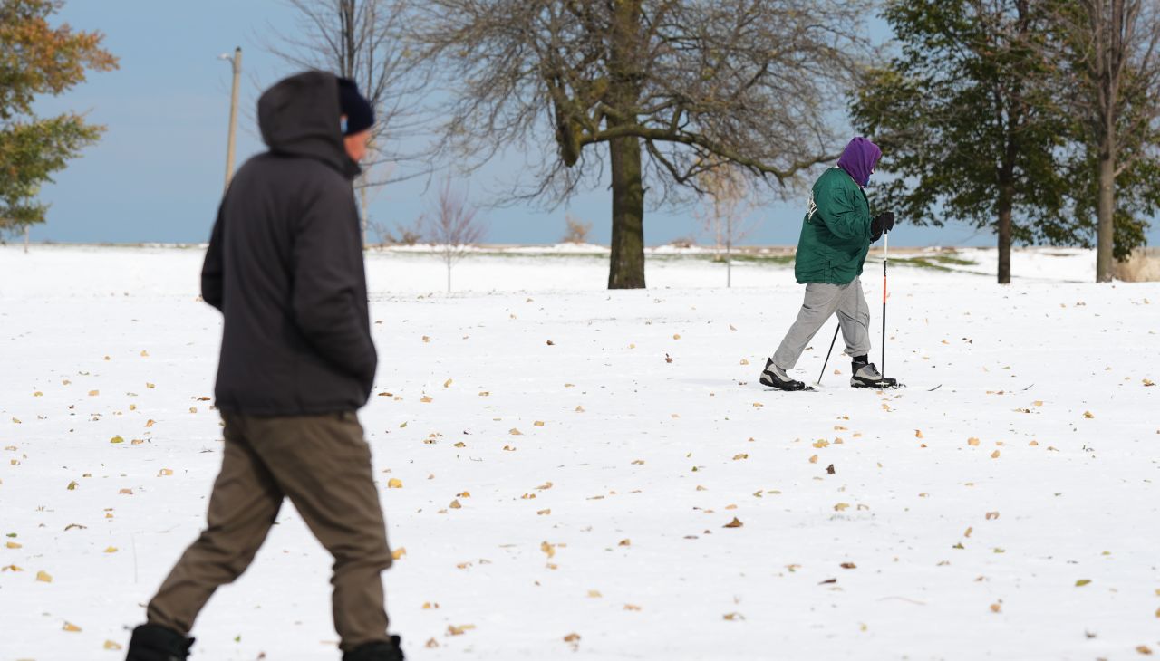 Рекорден студ и сняг в части от САЩ