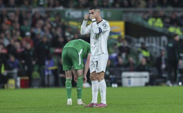 Вижте циничния жест на Роналдо, с който провокира феновете на Ирландия (видео)