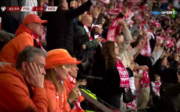 Полша поведе на Нидерландия с гол на Камински