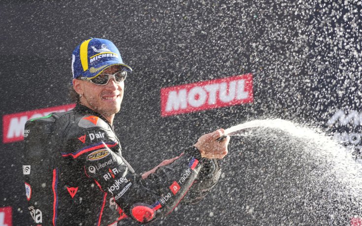 Марко Бедзеки спечели финалното състезание в Moто GP