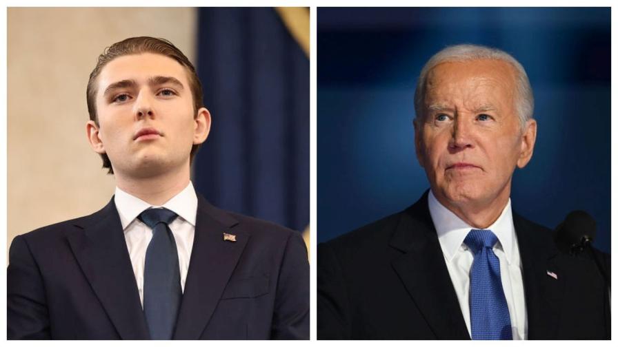 Какво каза Барън Тръмп на Джо Байдън минути преди безмилостната реч на баща си при встъпването в длъжност