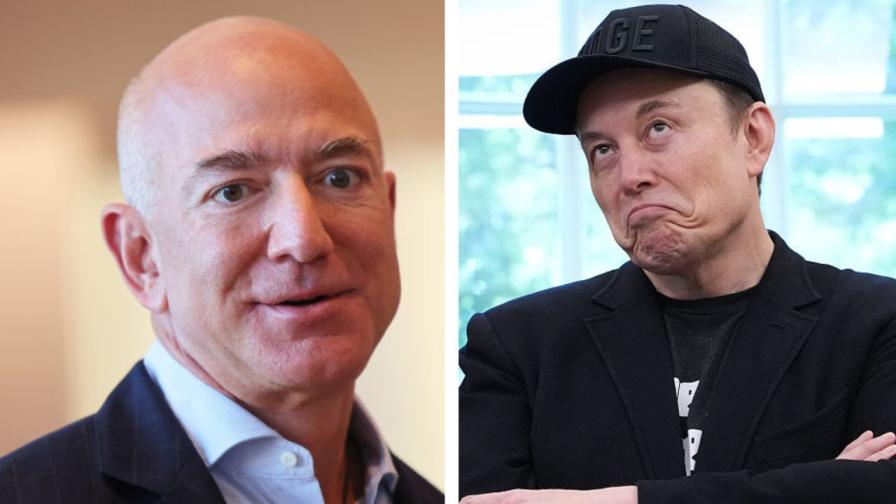 <p>AI война за милиарди: Мъск се подигра на Джеф Безос</p>