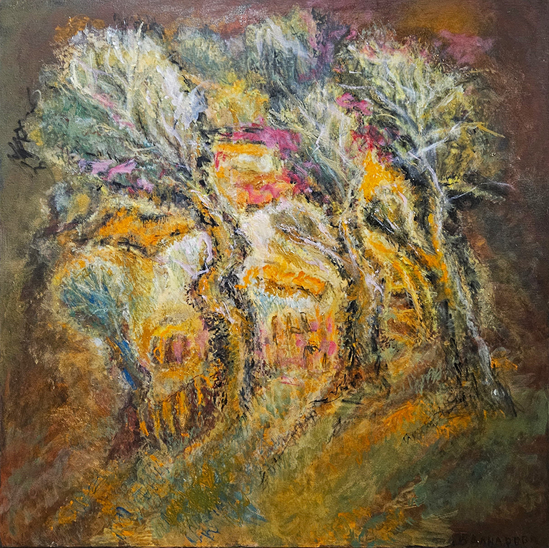 <p>В експозицията са включени и няколко акварела, правени по време на последния й престой в Париж (1993), в които художничката по логичен път достига до абстрактно-фигуративен синтез, търсейки въздействието на пластичния образ посредством определени тонални съпоставки и архитектонични структури.</p>